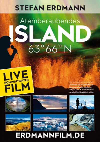 Filmplakat Island 63° 66° N - Atemberaubend faszinierend