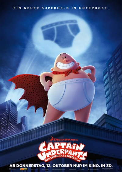 Filmplakat Captain Underpants: The First Epic Movie (OV)