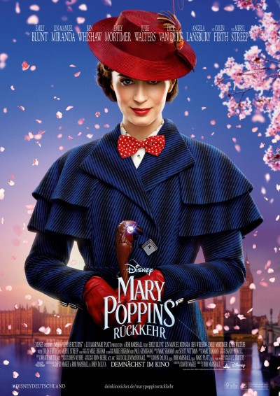 Filmplakat Mary Poppins Rückkehr