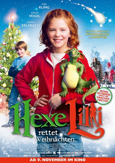 Filmplakat Hexe Lilli rettet Weihnachten