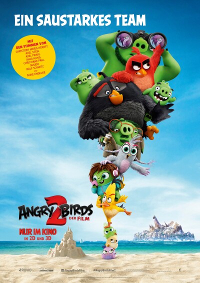 Filmplakat Angry Birds 2 - Der Film