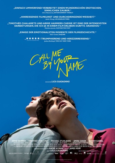 Filmplakat Call Me By Your Name
