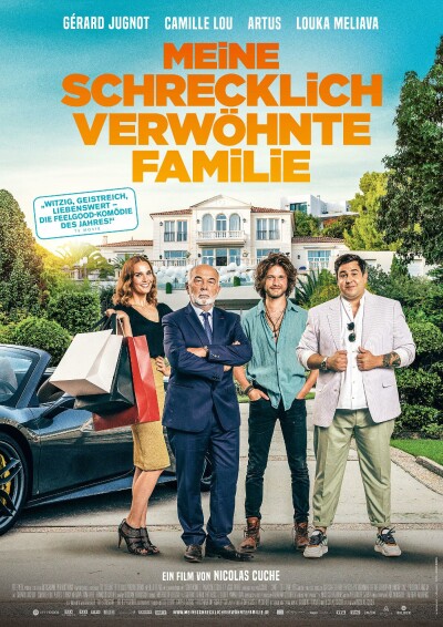 Filmplakat Meine schrecklich verwöhnte Familie