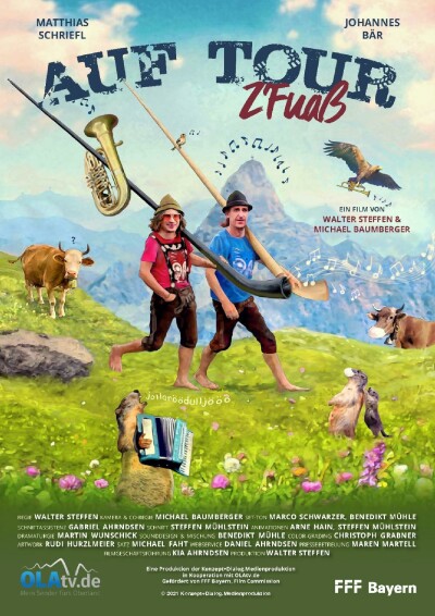 Filmplakat Auf Tour Z´Fuaß